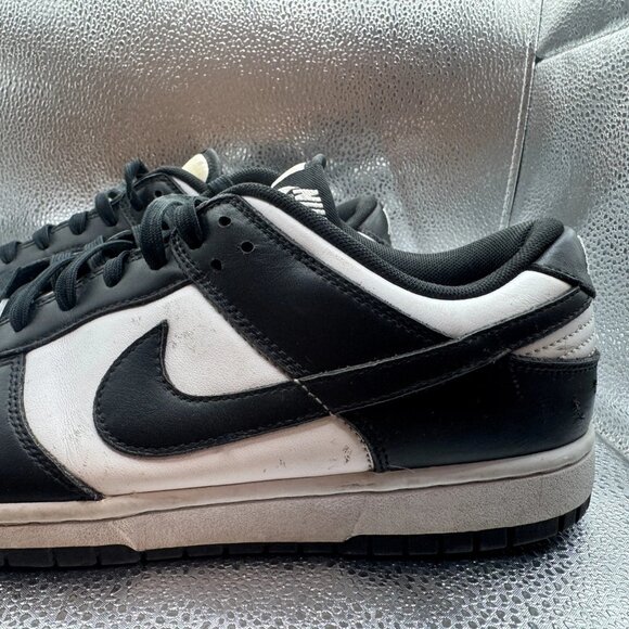 Size 11 Nike Panda Dunk Low Mens Black White Low Top Sneakers DD1391-100 - Picture 5 of 10
